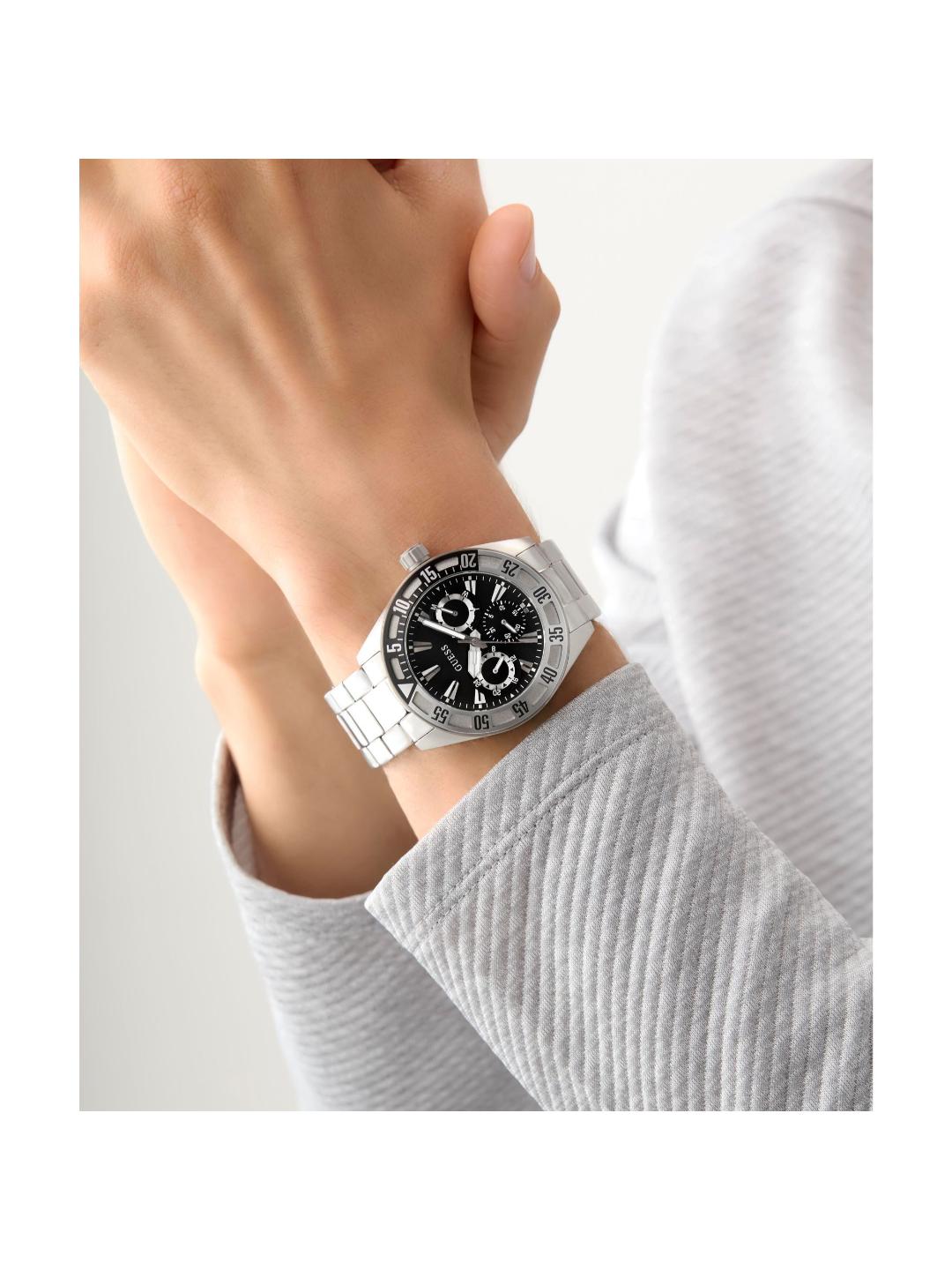 Guess Sport 44 mm Black Dial  Men Chrono Watch- GW0904G1