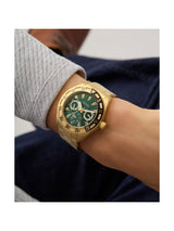 Guess Sport 44 mm Green Dial Men Chrono Watch GW0904G2