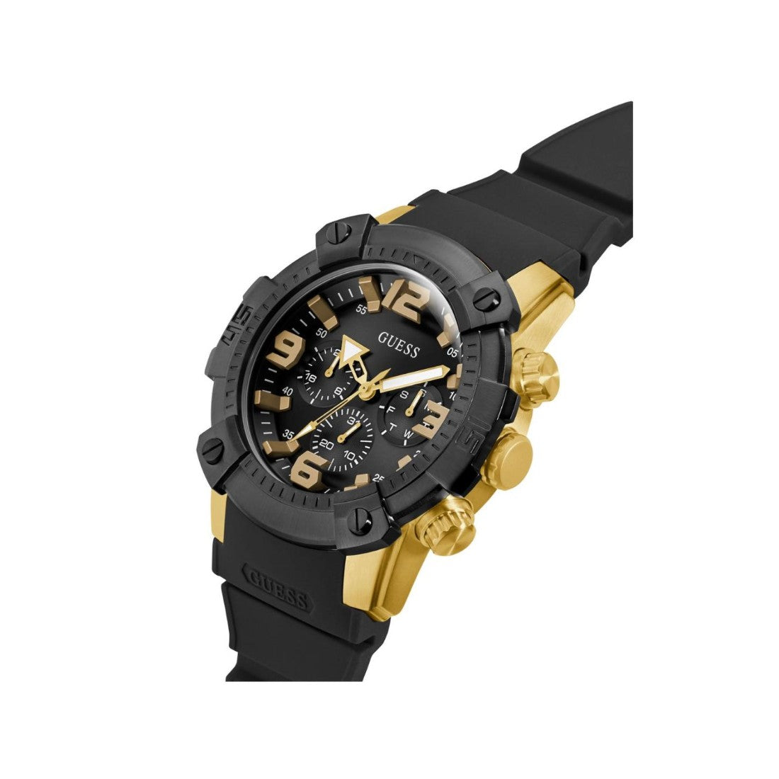 Guess Sport 52 mm Black Dial Analog Men Watch GW0911G3