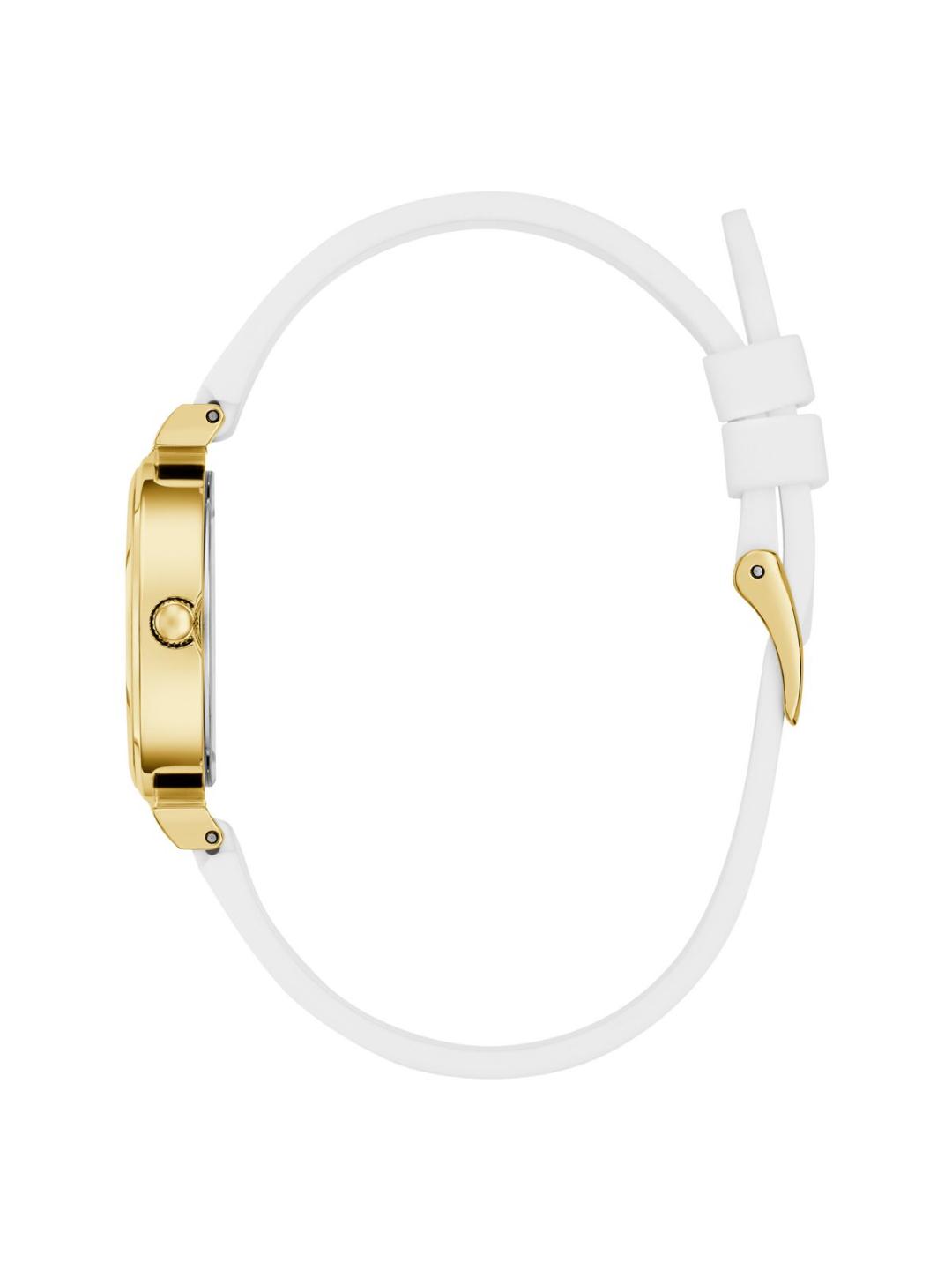 Guess Bejeweled Women 28 mm Gold Dial Analog Watch GW0912L2