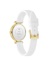 Guess Bejeweled Women 28 mm Gold Dial Analog Watch GW0912L2