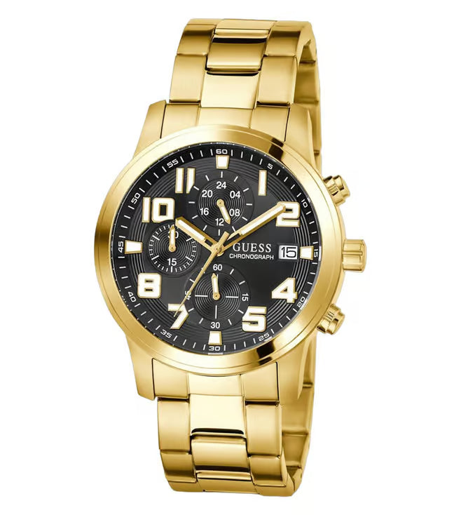 Guess Sport 44 mm Black Dial Men Chrono Watch GW0917G2