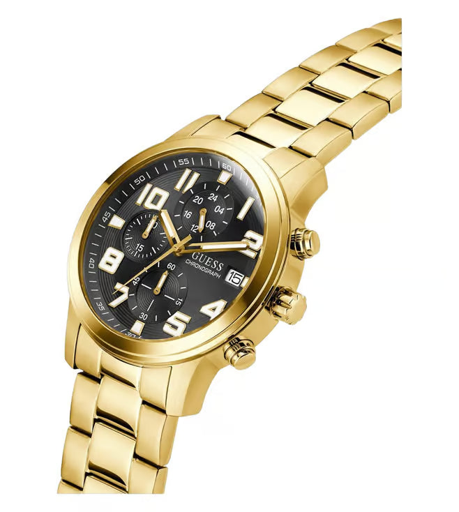 Guess Sport 44 mm Black Dial Men Chrono Watch GW0917G2