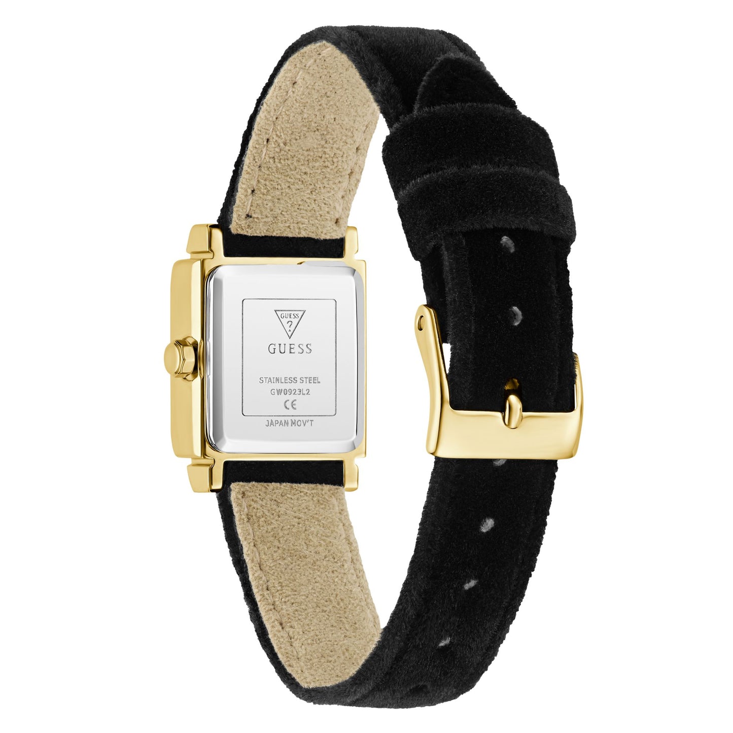 Guess Bejeweled 21 mm Black Dial Women Analog Watch GW0923L2