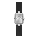 Guess Bejeweled Women 22 mm Silver Dial Analog Watch GW0926L1
