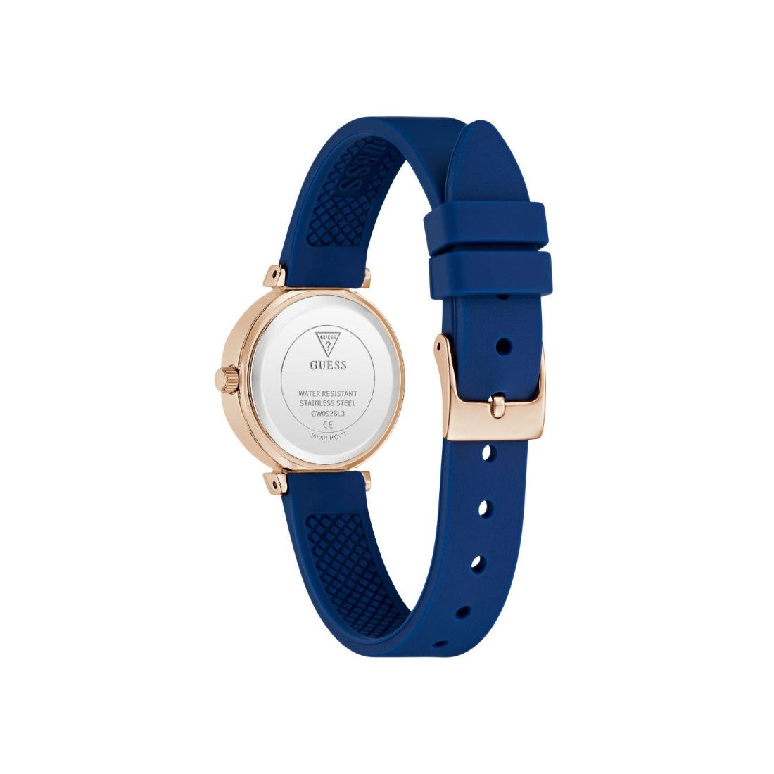 Guess Bejeweled Women 26 mm White Dial Analog Watch GW0928L3