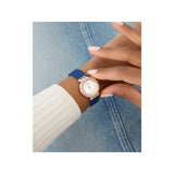 Guess Bejeweled Women 26 mm White Dial Analog Watch GW0928L3