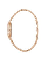 Guess Bejeweled Women 28 mm Rose Gold Dial Analog Watch GW0929L3