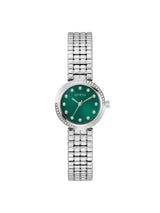 Guess Bejeweled 28 mm Green Dial Women Analog Watch GW0930L1