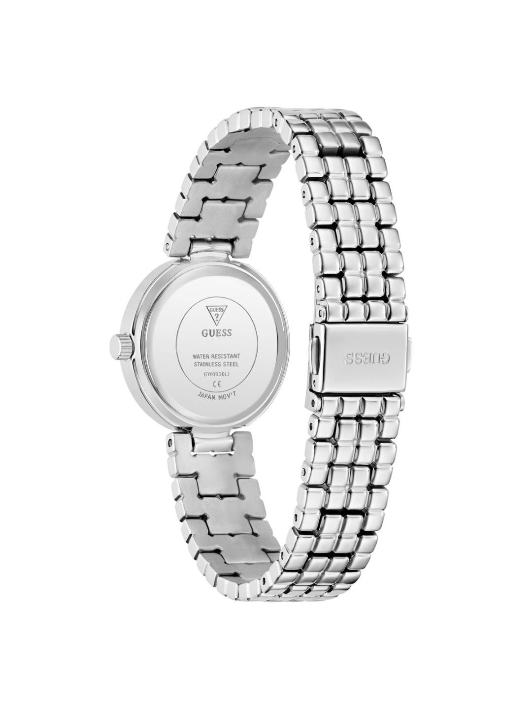 Guess Bejeweled 28 mm Green Dial Women Analog Watch GW0930L1