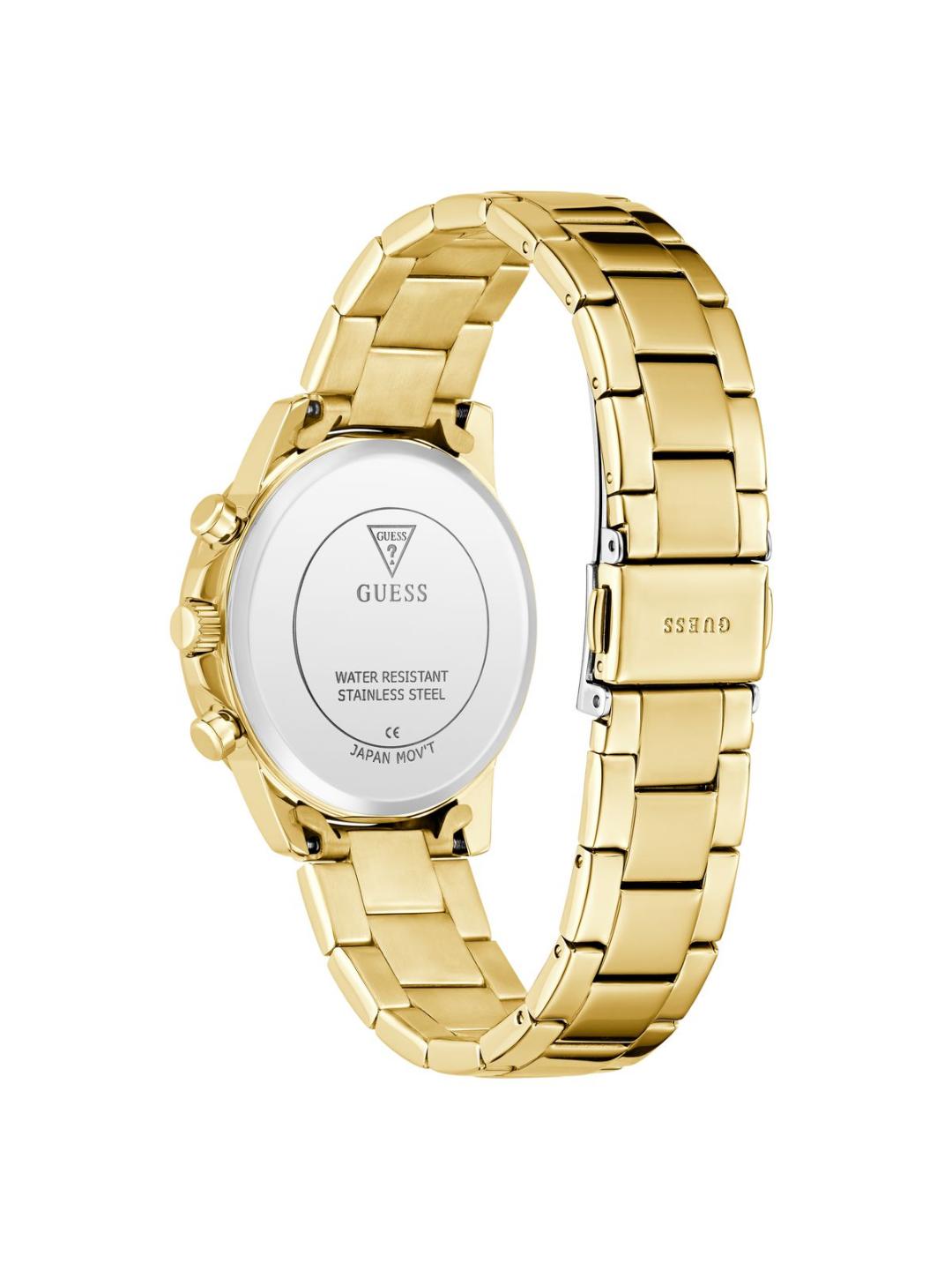 Guess Dress Women 36 mm Gold Dial Chrono Watch GW0933L2