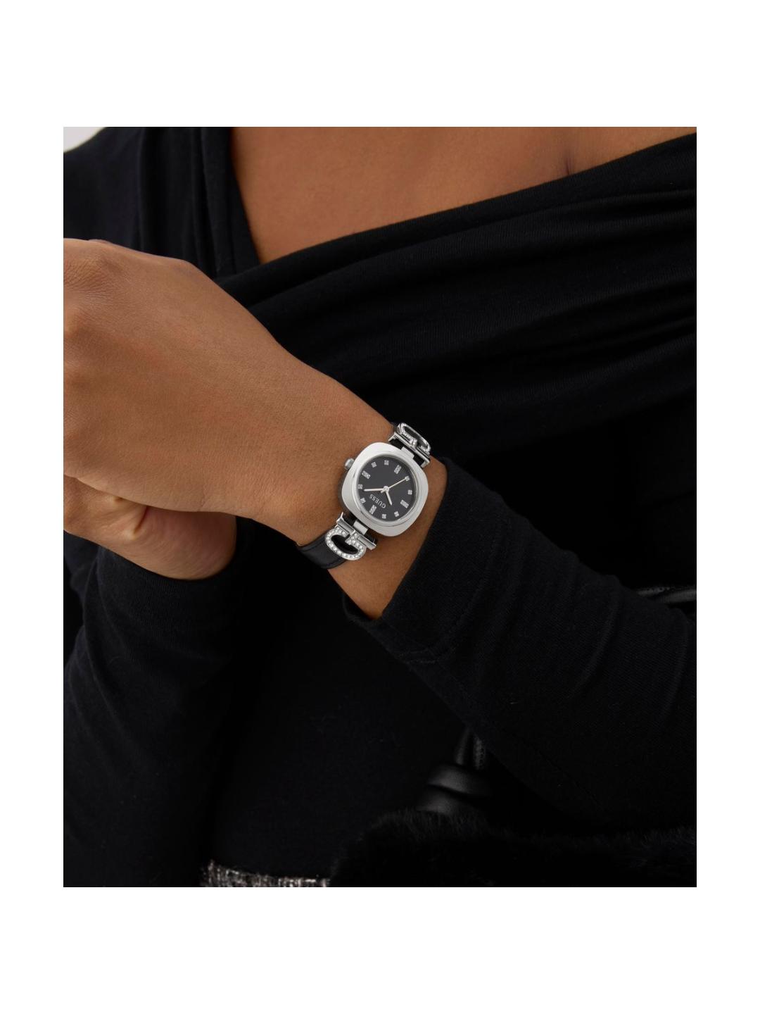 Guess Trend Women 28 mm Black Dial Analog Watch GW0938L1