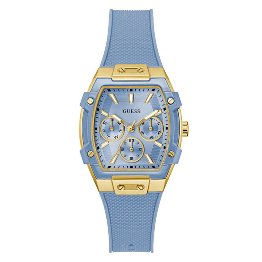 Guess Trend 35 mm Blue Dial Women Chrono  Watch- GW0945L3