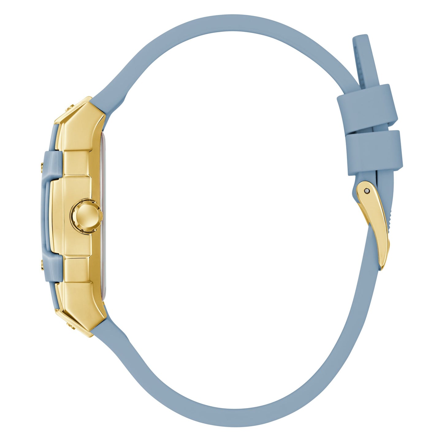 Guess Trend 35 mm Blue Dial Women Chrono  Watch- GW0945L3