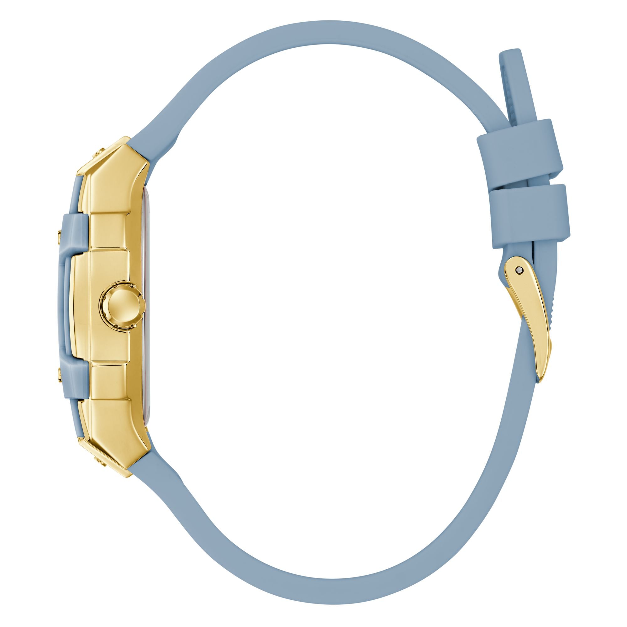 Guess Trend 35 mm Blue Dial Women Chrono Watch GW0945L3