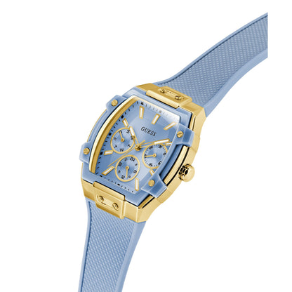 Guess Trend 35 mm Blue Dial Women Chrono  Watch- GW0945L3