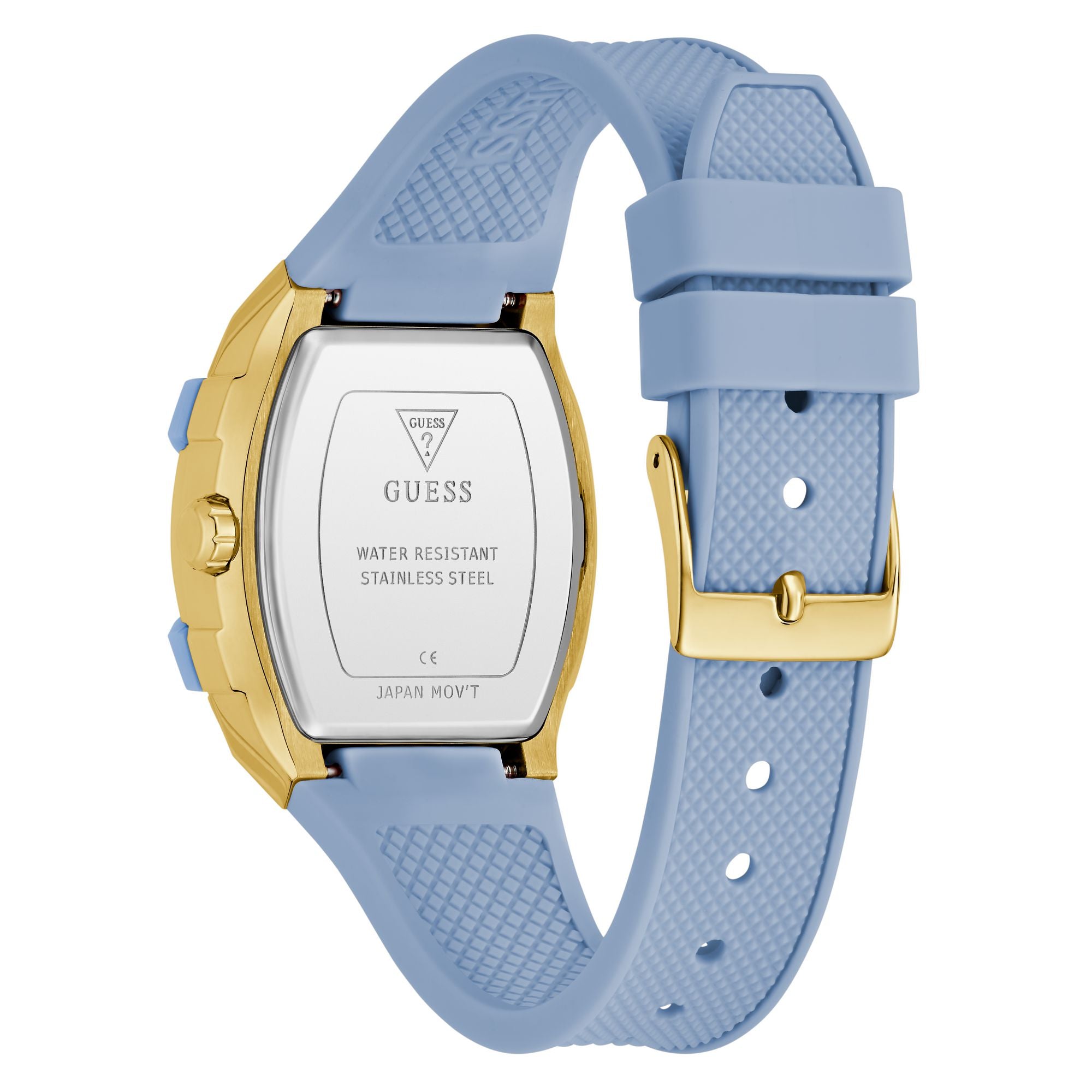 Guess Trend 35 mm Blue Dial Women Chrono Watch GW0945L3