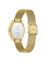 Guess Trend 30 mm Champagne Dial Analog Women Watch GW0946L1