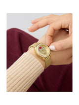 Guess Trend 30 mm Champagne Dial Analog Women Watch GW0946L1