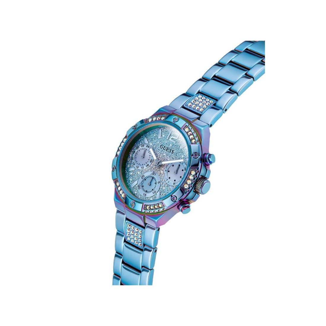 Guess Trend Women 38 mm Ombre Dial Chrono Watch GW0950L6