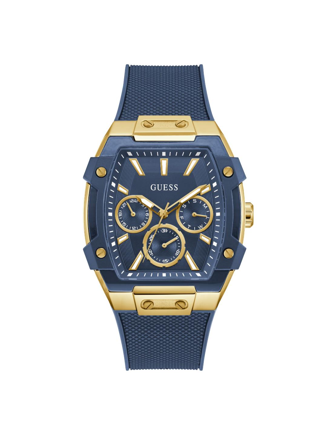 Guess Trend Men 44 mm Blue Dial Chrono Watch GW0956G5