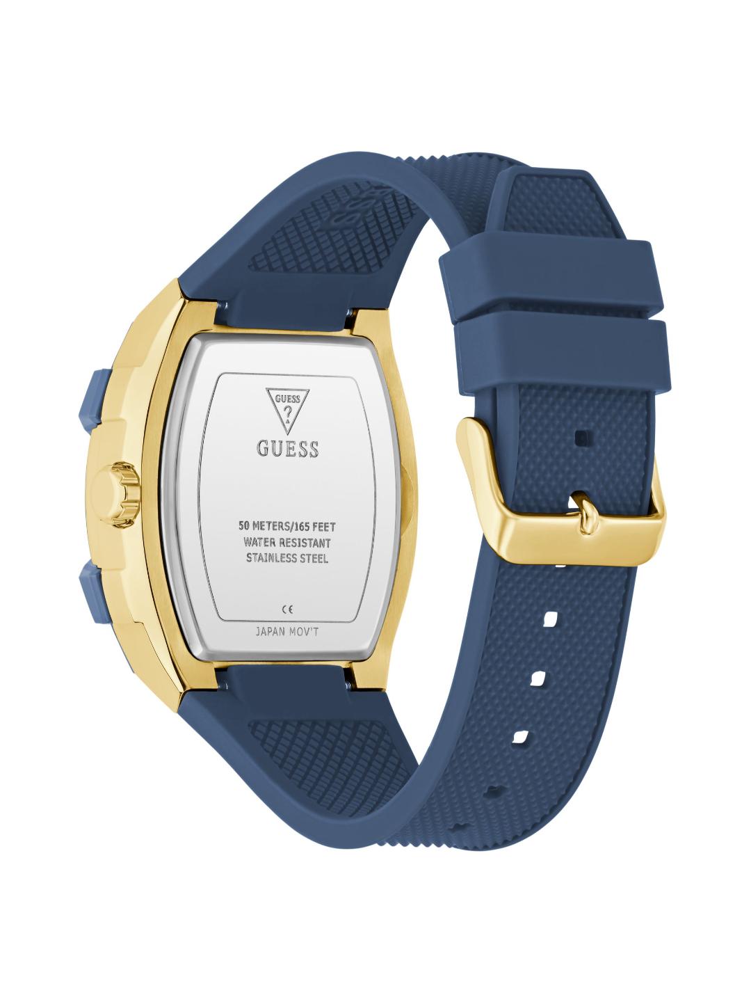 Guess Trend Men 44 mm Blue Dial Chrono Watch GW0956G5