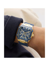 Guess Trend Men 44 mm Blue Dial Chrono Watch GW0956G5