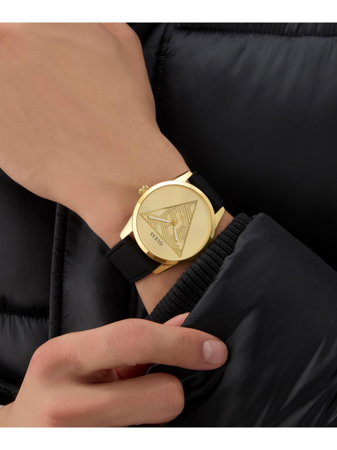 Guess Trend 42 mm Champagne Dial Men Quartz Analog Watch GW0957G2