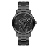 Guess Trend 44 mm Black Dial Men Analog Watch GW0958G3