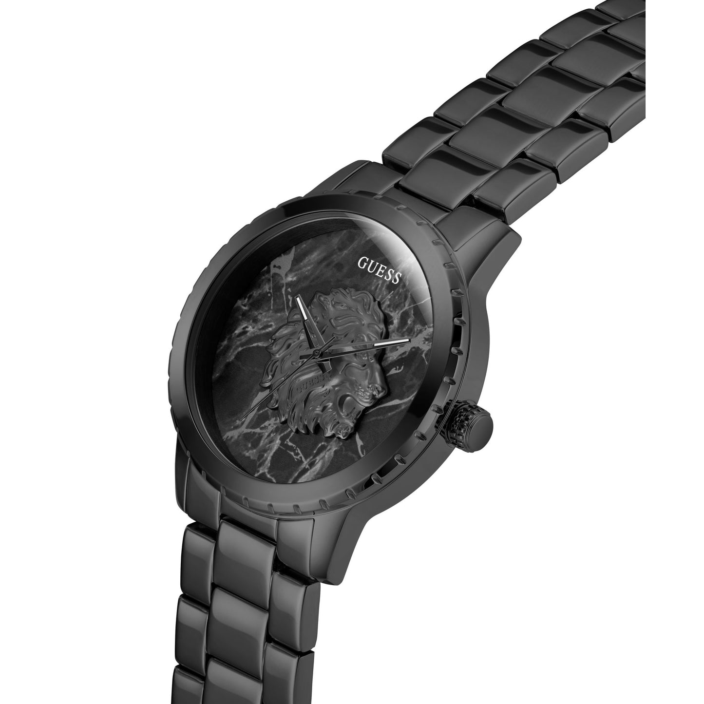 Guess Trend 44 mm Black Dial Men Analog Watch GW0958G3