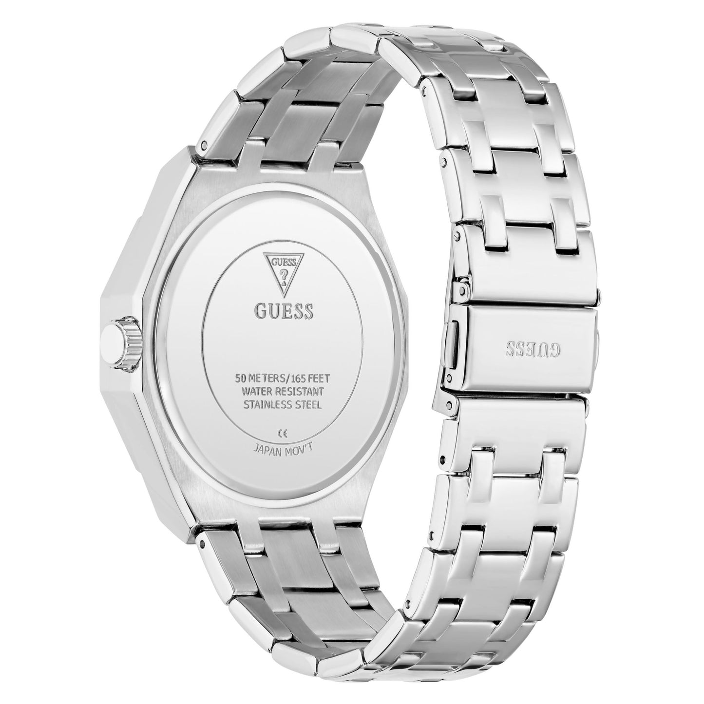 Guess Trend 43 mm Silver Dial Men Chrono Watch GW0960G1