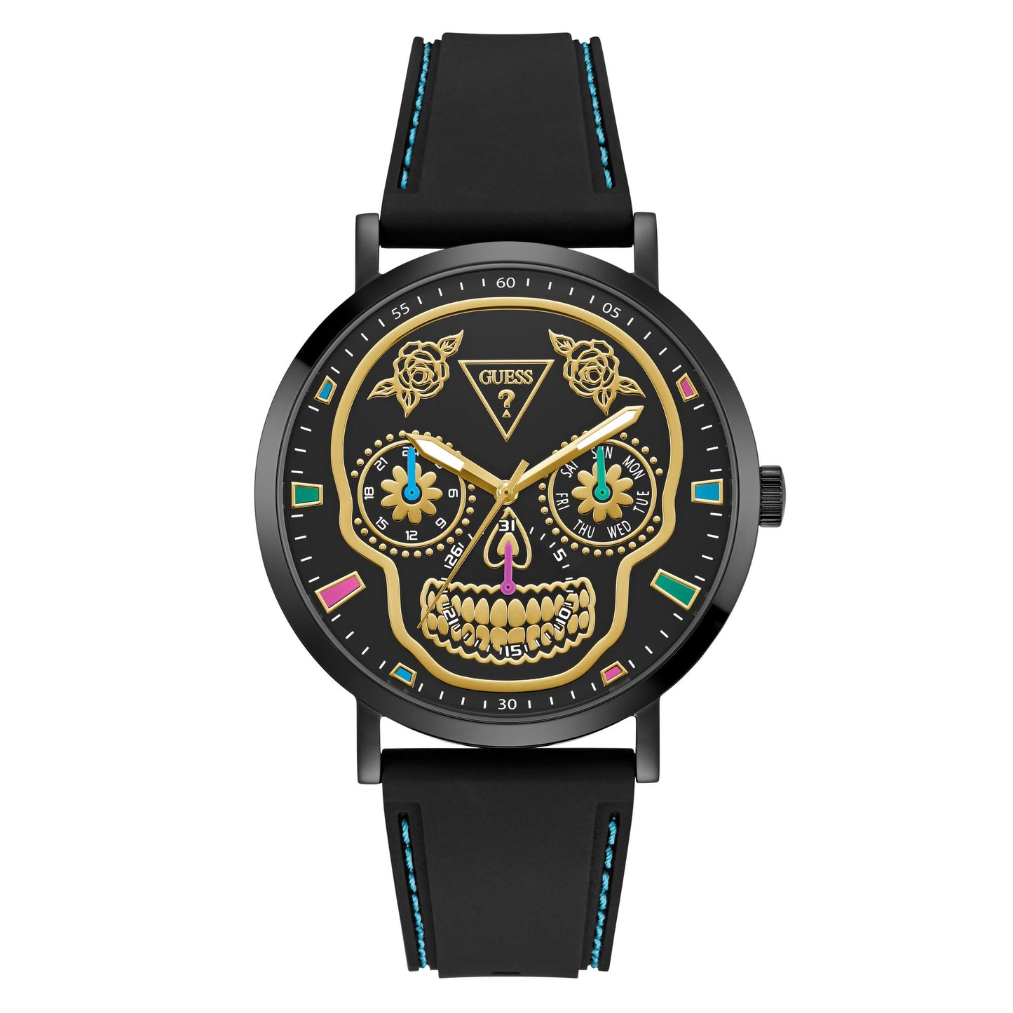 Guess Trend 44 mm Black Dial Men Chrono  Watch GW0961G1