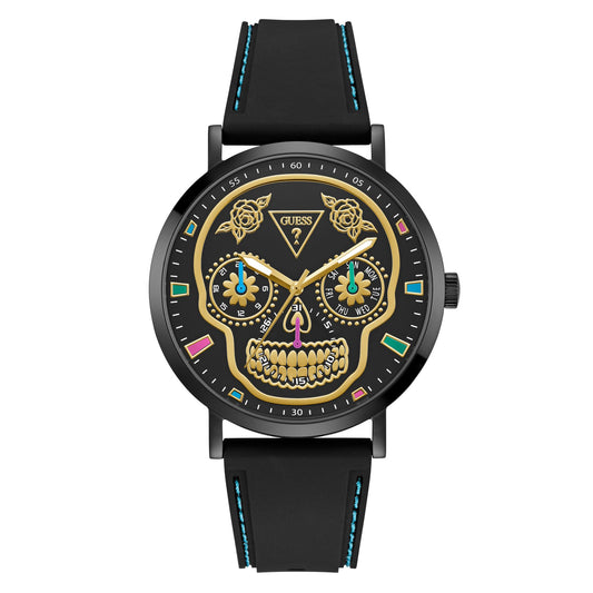 Guess Trend 44 mm Black Dial Men Chrono  Watch- GW0961G1