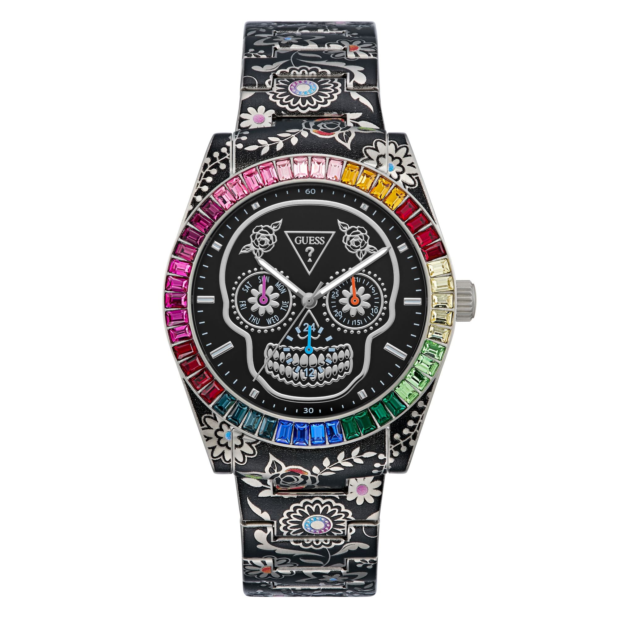 Guess Trend 42 mm Black Dial Men Chrono Watch GW0962G1