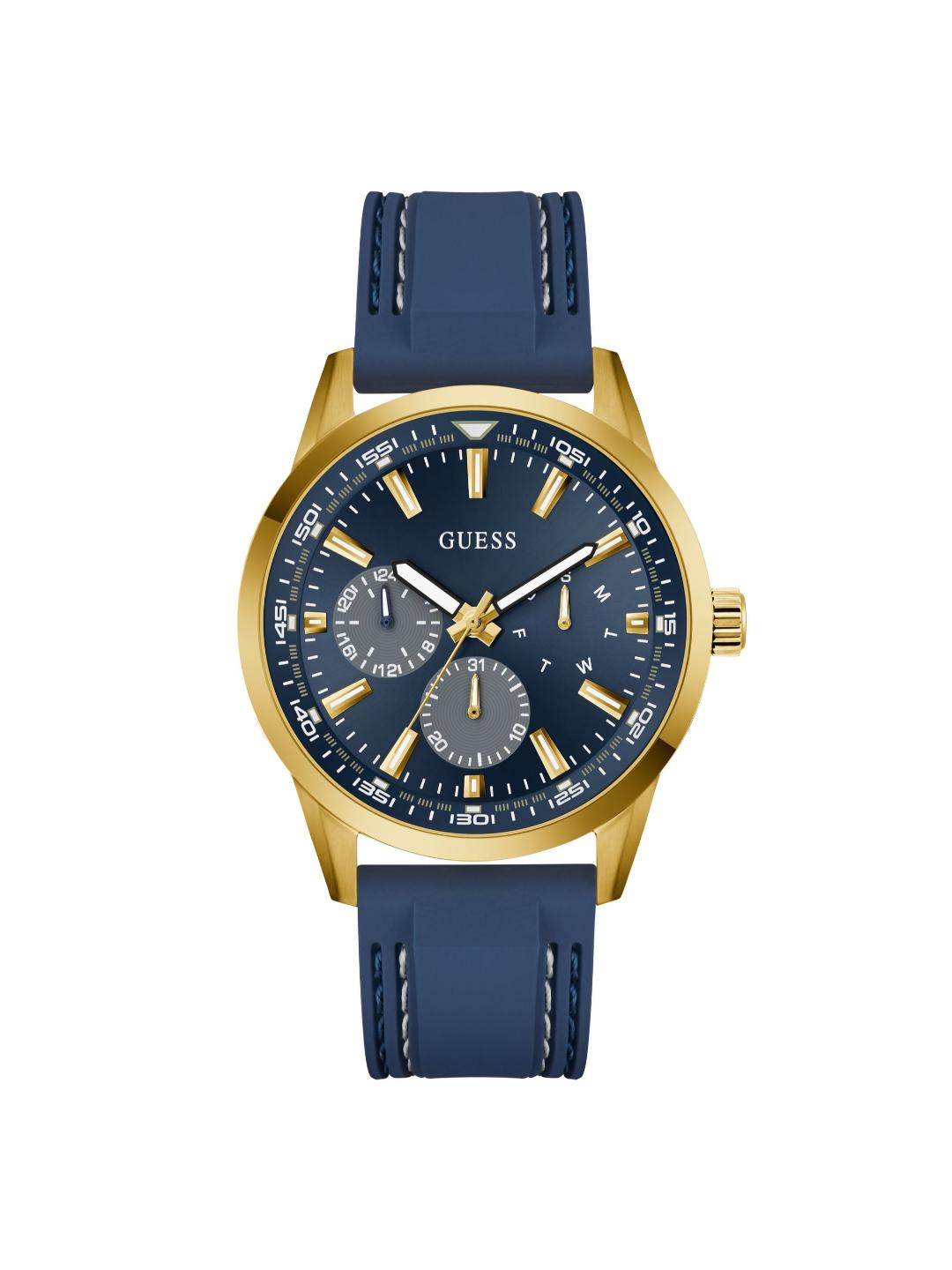 Guess Sport 44 mm Blue Dial Analog Men Watch GW0964G2