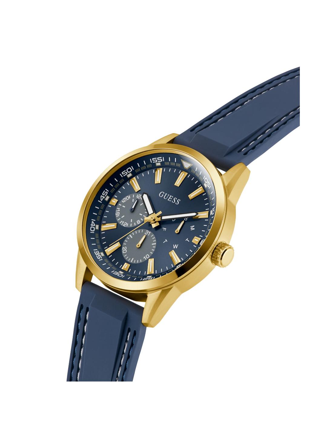 Guess Sport 44 mm Blue Dial Analog Men Watch GW0964G2