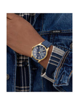 Guess Sport 44 mm Blue Dial Analog Men Watch GW0964G2