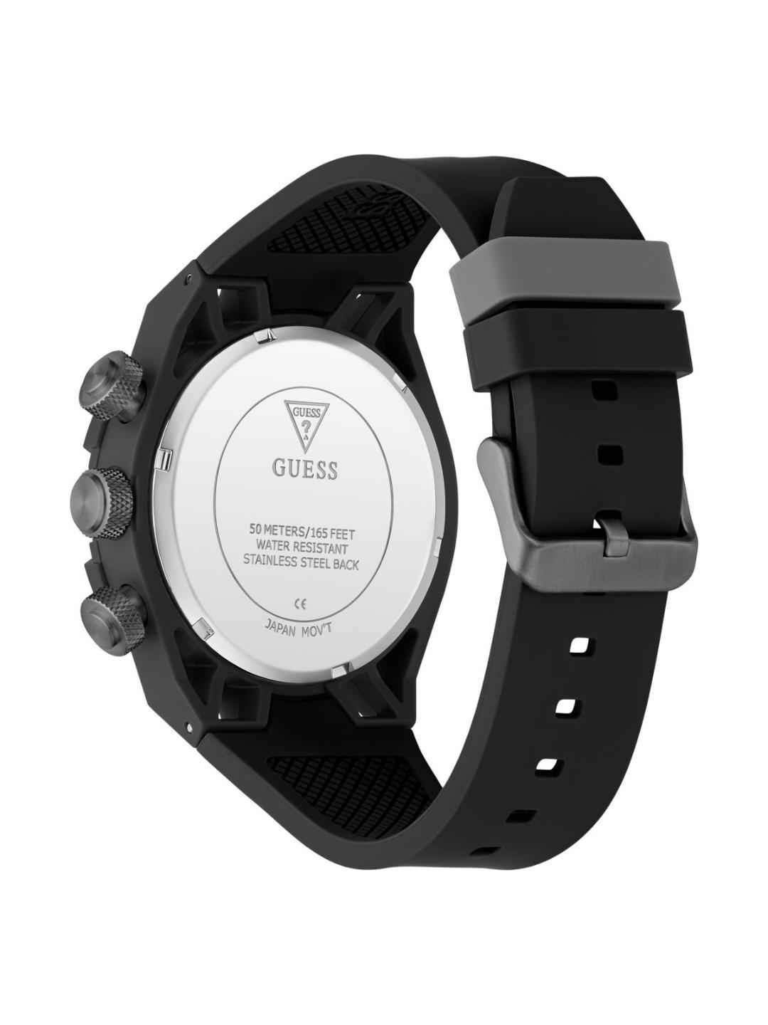 Guess Sport Men 46 mm Gray Dial Chrono Watch GW0966G2