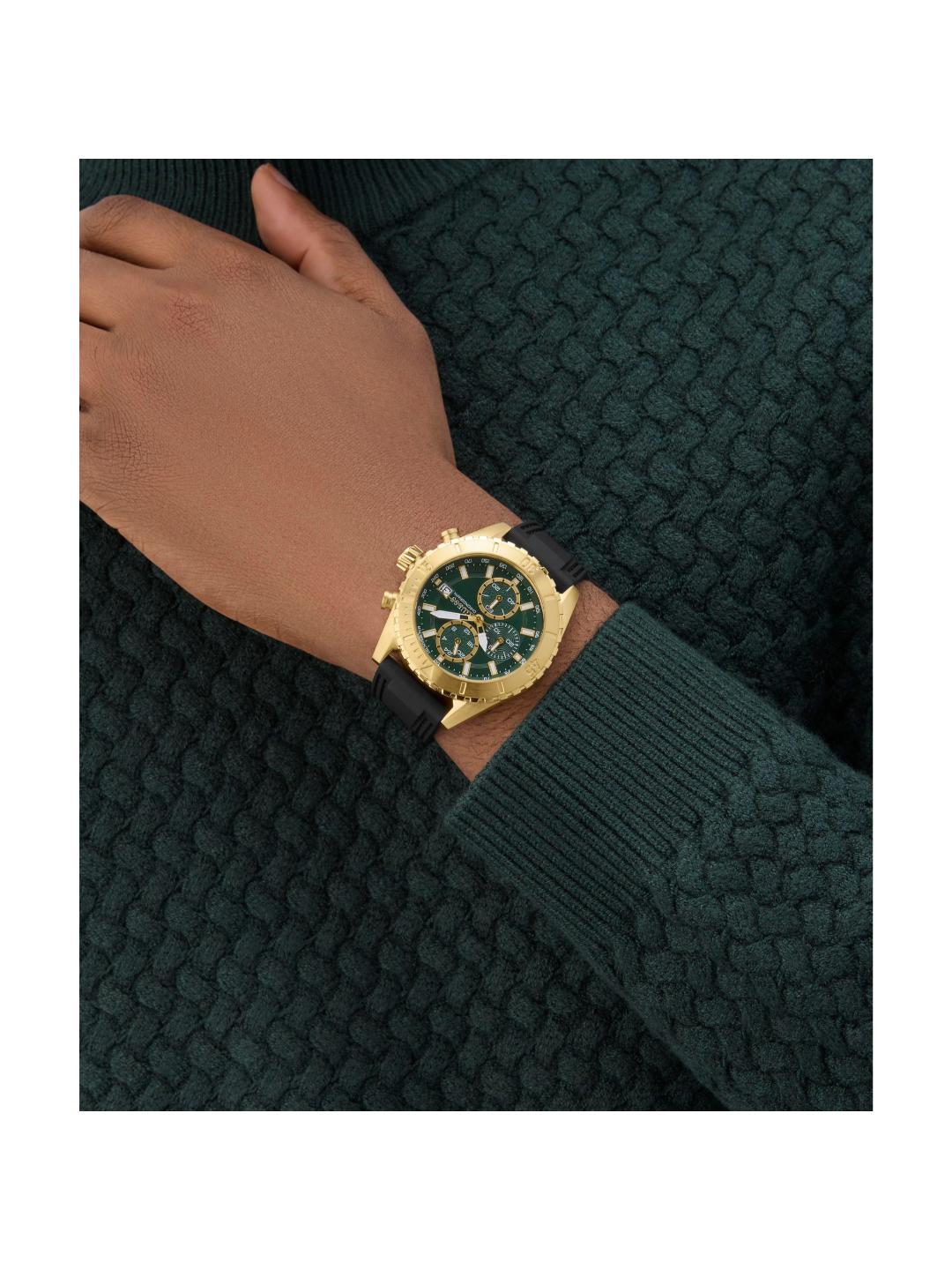 Guess Defender 45 mm Green Dial Analog Men Watch GW0967G2