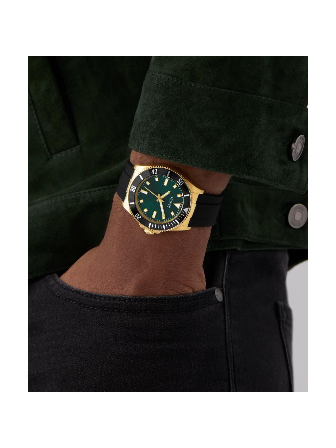 Guess Sport Men 41 mm Green Dial Analog Watch GW0969G2