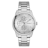 Guess Sport 44 mm Silver Dial Men Chrono Watch GW0970G7