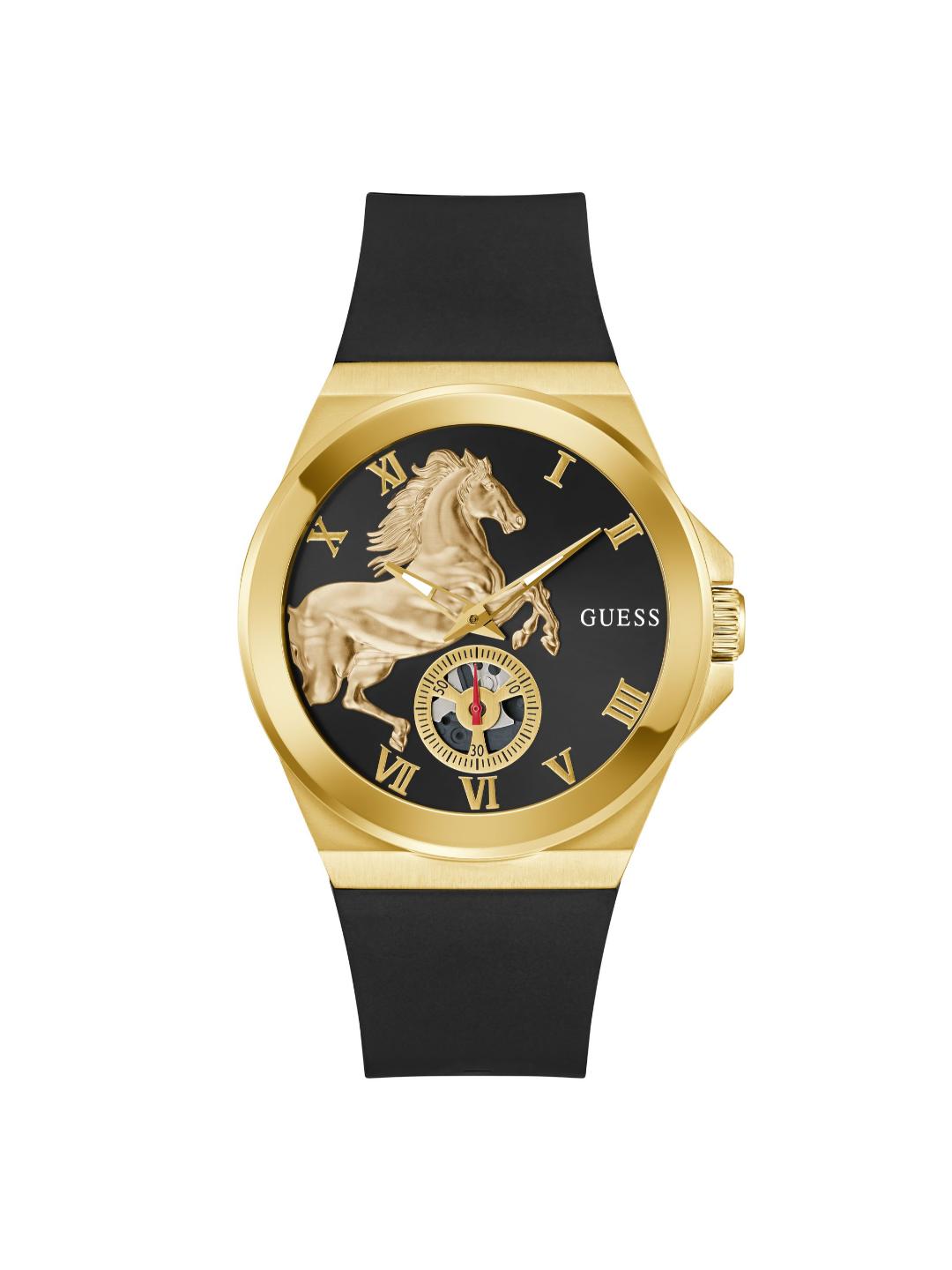 Guess Dress 44 mm Black Dial Analog Men Watch GW0979G1
