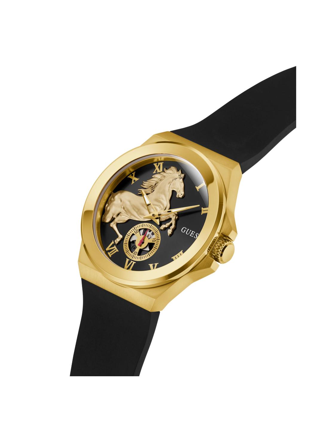Guess Dress 44 mm Black Dial Analog Men Watch GW0979G1