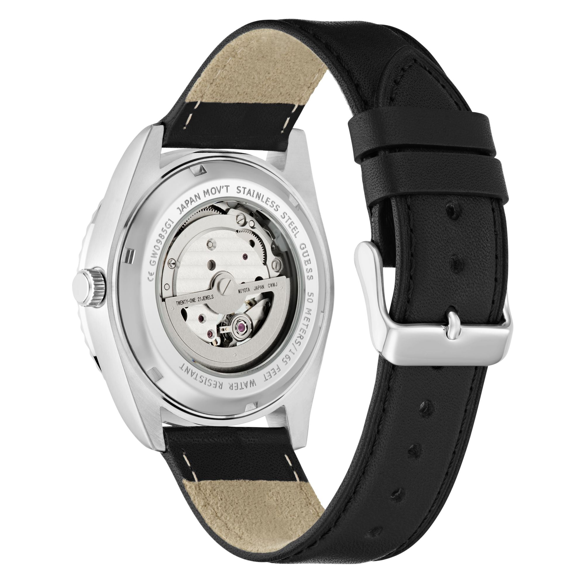 Guess Dress 42 mm Black Dial Men Analog Watch GW0985G1