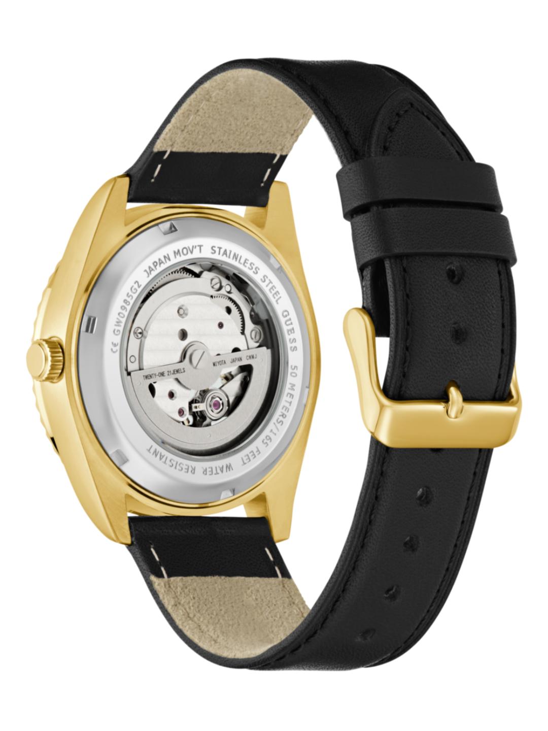 Guess Dress Automatic 42 mm Black Dial Men Watch GW0985G2