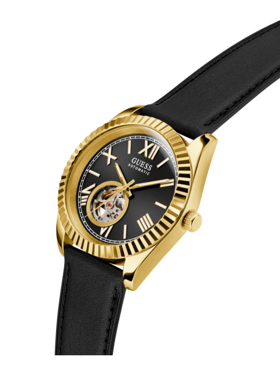 Guess Dress Automatic 42 mm Black Dial Men Watch GW0985G2