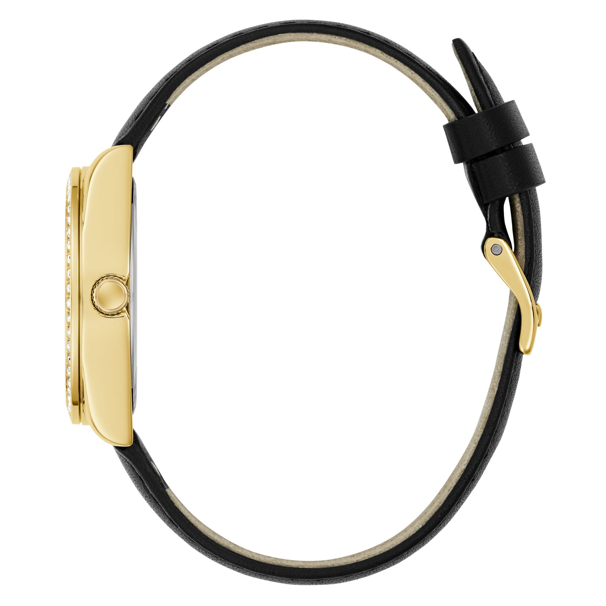 Guess Trend 32 mm Gold Dial Women Analog Watch GW0989L2