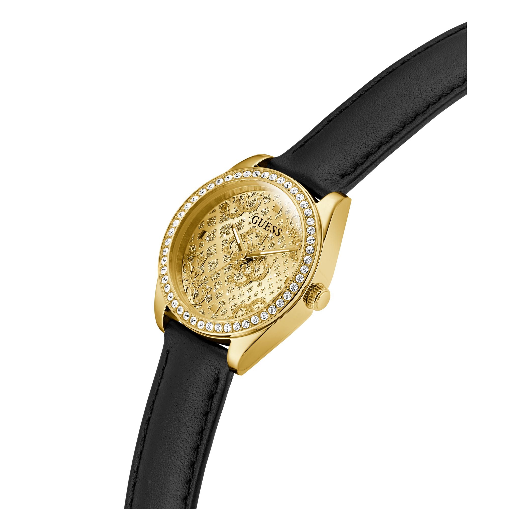 Guess Trend 32 mm Gold Dial Women Analog Watch GW0989L2