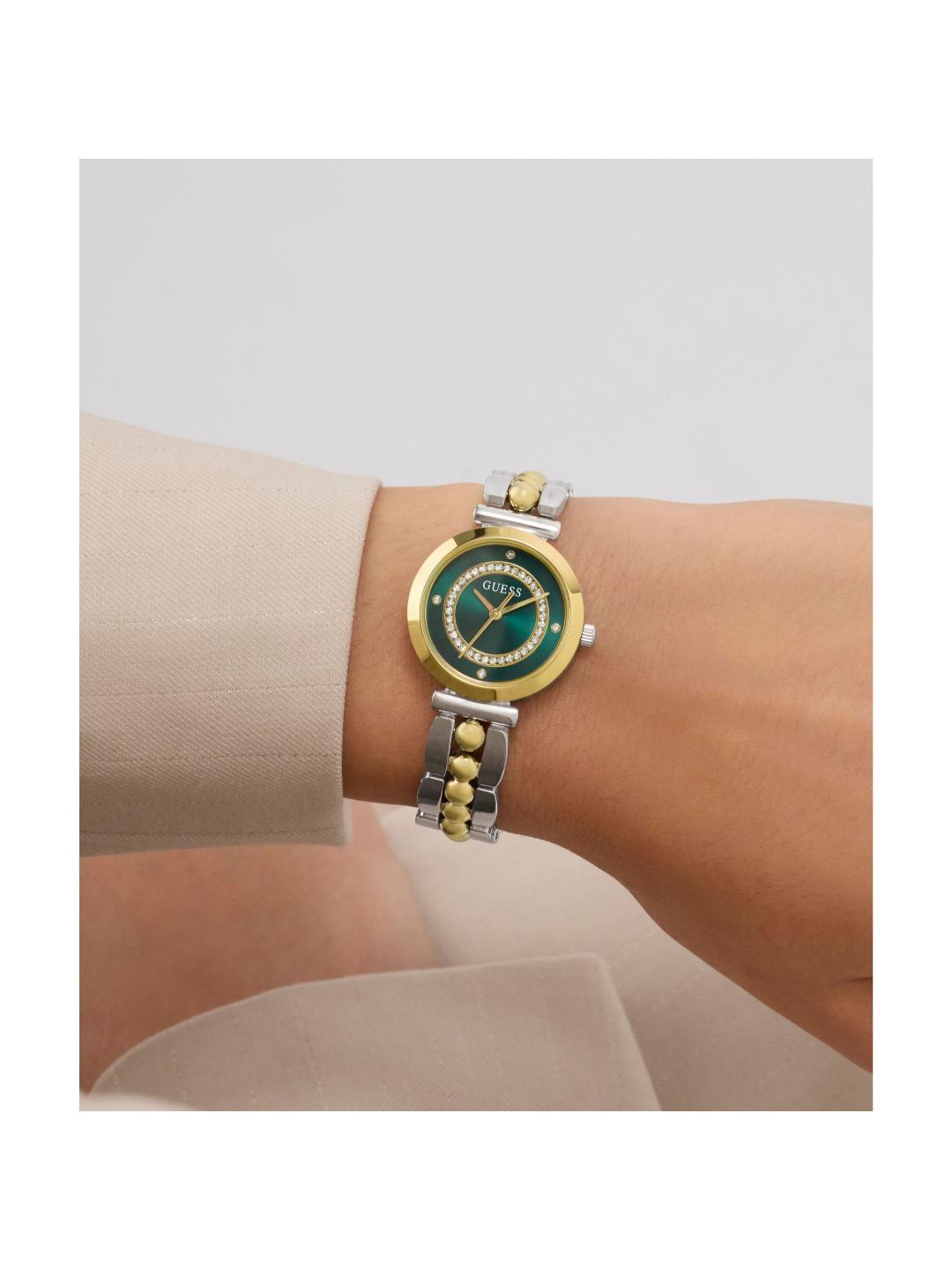 Guess Leena 26 mm Green Dial Analog Women Watch GW0994L3