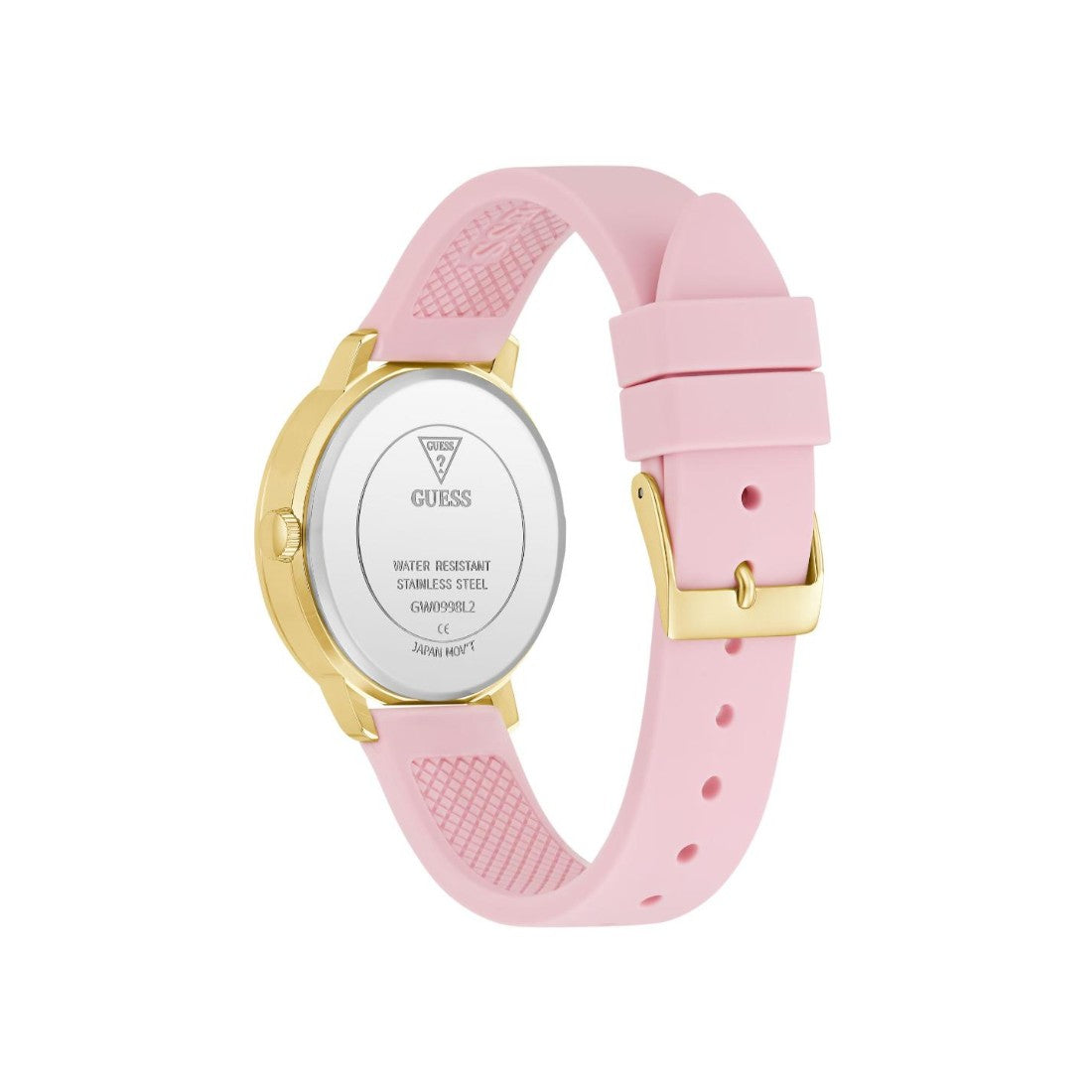 Guess Trend Women 36 mm White Dial Analog Watch GW0998L2